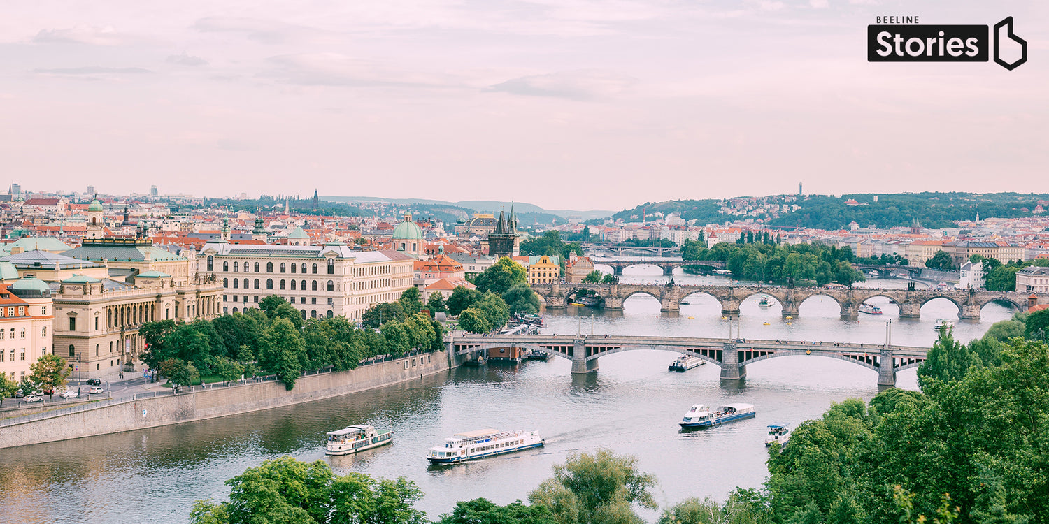 Czechia cycling trip banner