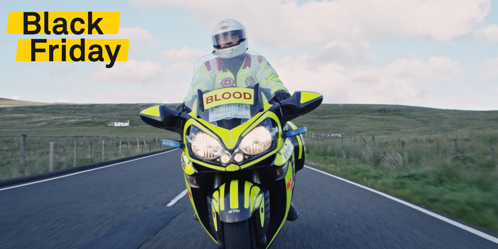 Giving B l ack Friday Motorcycling Beeline