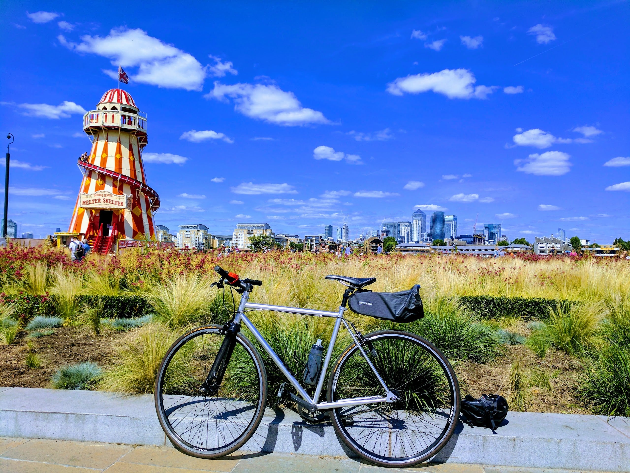 Greenwich to Erith chet's bike banner