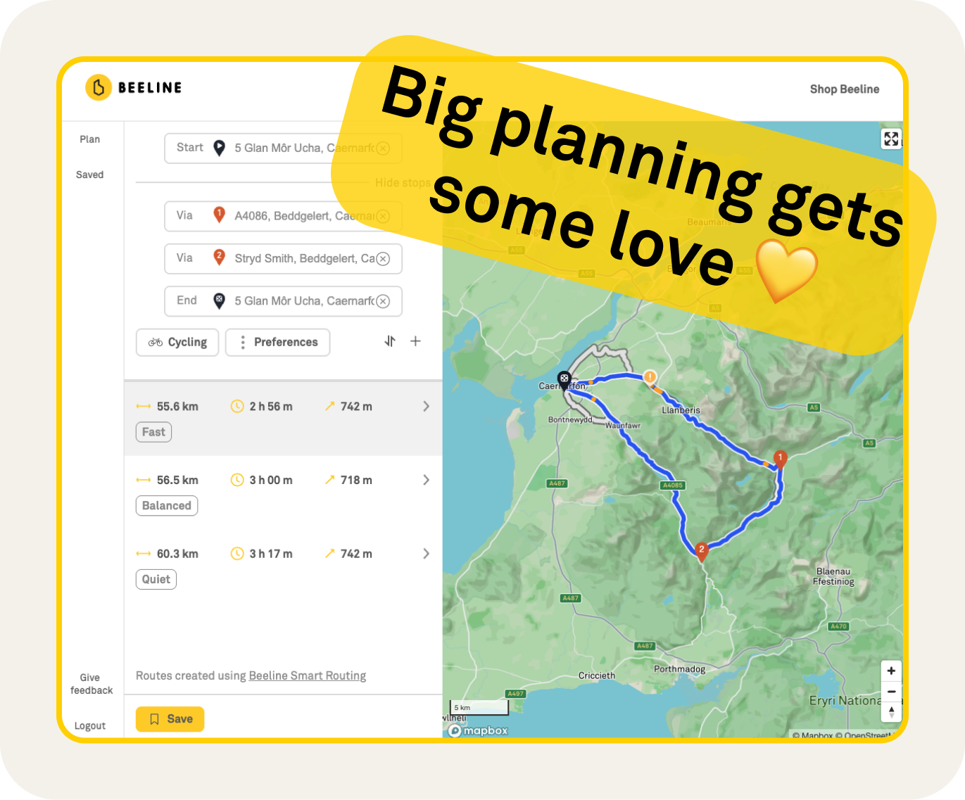 We’re giving the Route Planner some love