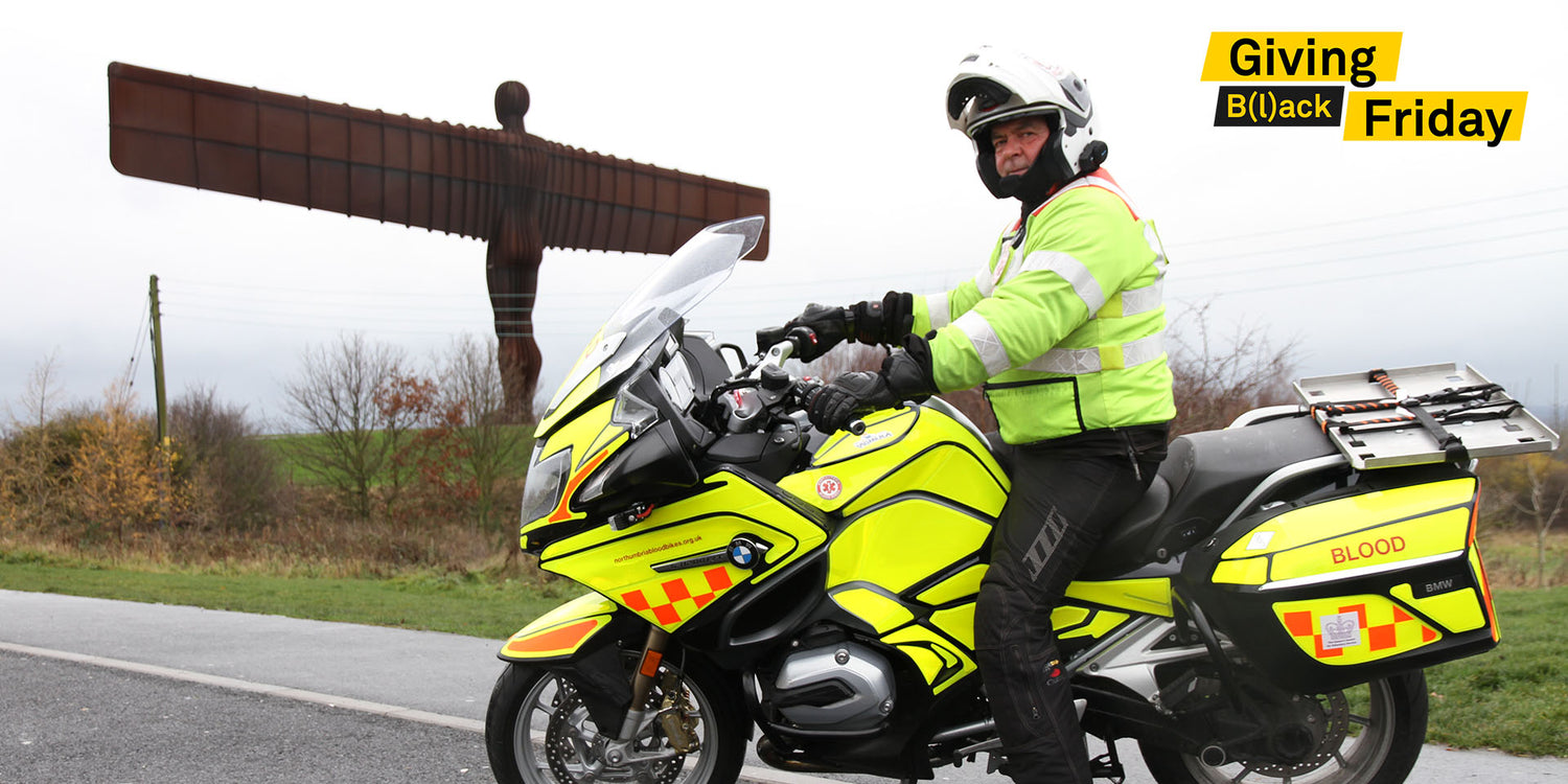 Giving B(l)ack Friday: Blood Bikes