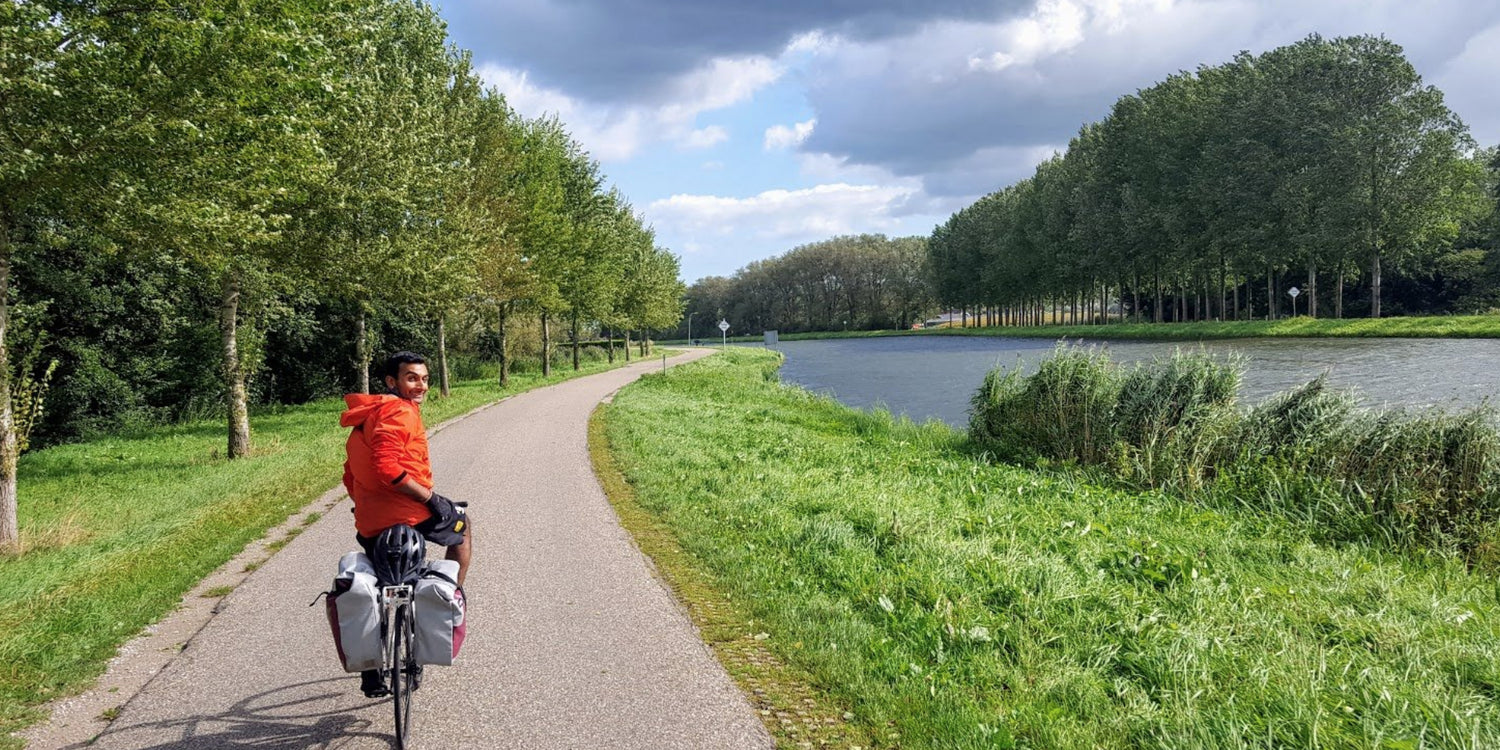 Biking in Belgium and the Netherlands chet banner