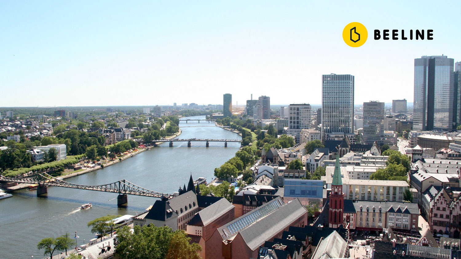 Eurobike 2023 Special : The Beeline Top 5 bike routes to discover Frankfurt in a more relaxed way!